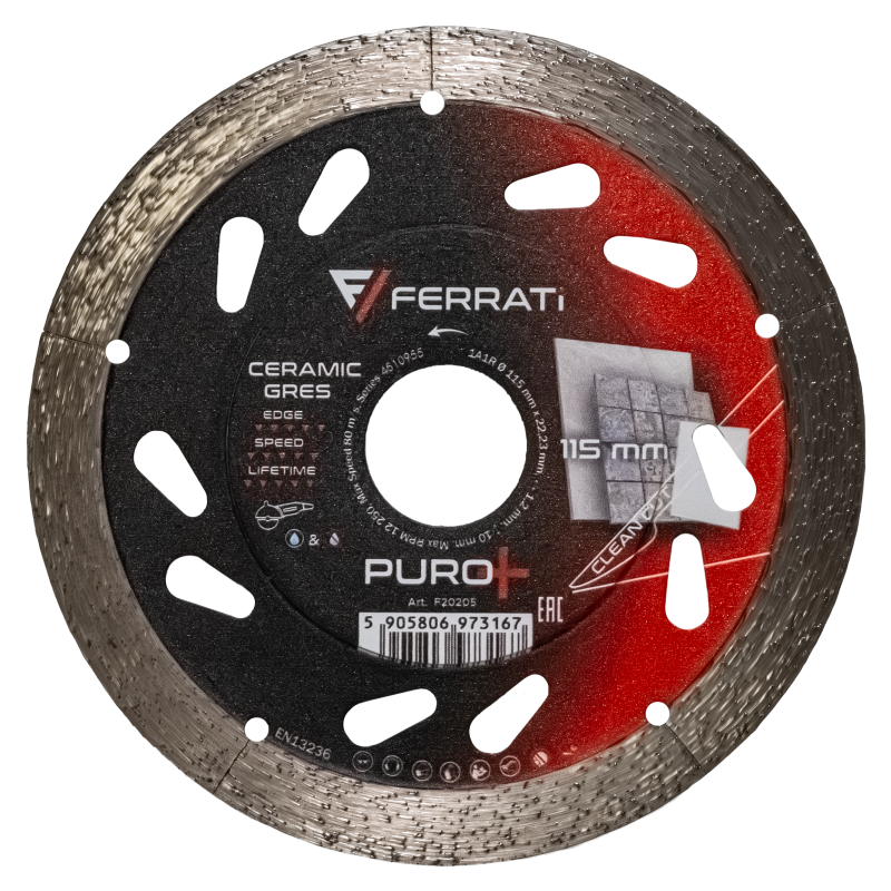 Diamond cutting disc 115mm PURO +