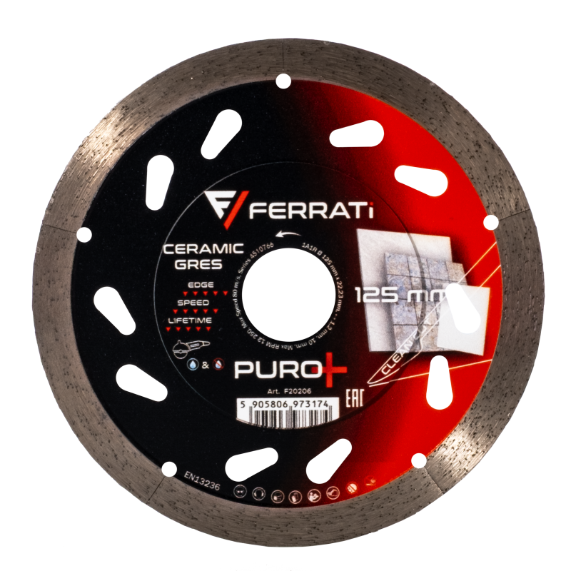 Diamant snijschijf 125mm Puro +