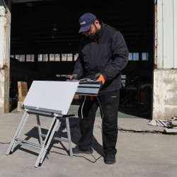 Worktable Raizi Bevelo™ Dual Use for Tile Beveling and Tile Edge Milling