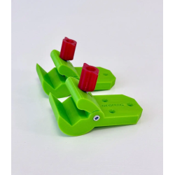 Tegelhouders voor houte tafels om vast te zetten - 2st -set