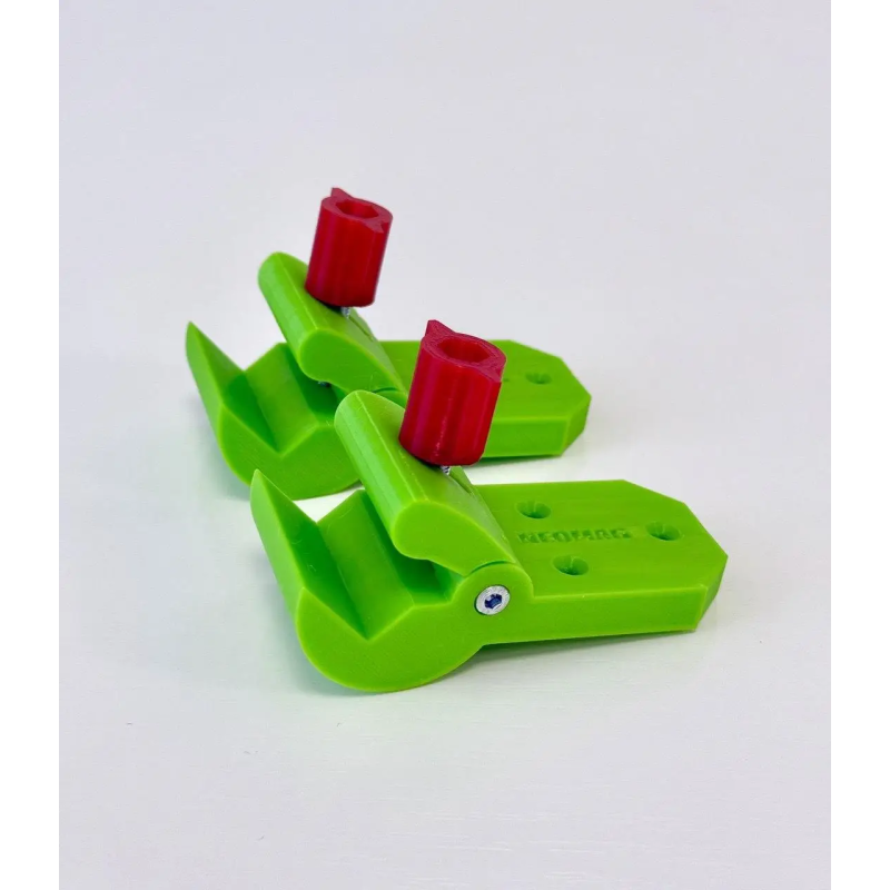 Tile holders for securing wooden tables - 2-piece set
