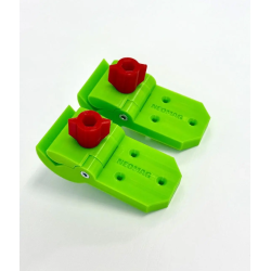Tile holders for securing wooden tables - 2-piece set