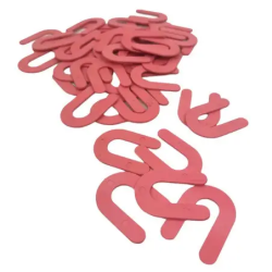 2 mm hoefijzer voor tegels (50 stukjes per pak)