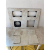 Tile recessed push button suitable for Geberit Sigma/Delta & Tece Set 1 pc