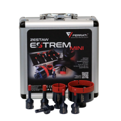 Tegelboor set Ferrati Esterm Mini 6,6,8,10,35,68mm + adapter M14