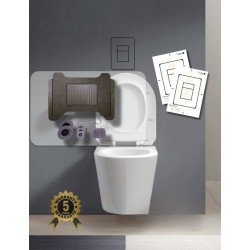 Tile recessed push button for GROHE Set 1 pc