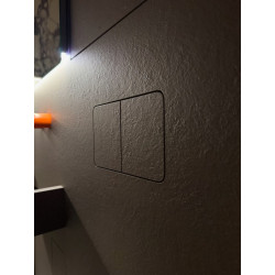 Frameloze verborgen bedieningsplaat voor Geberit & Tece universele kleur Set 1st.