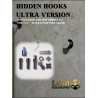 Hidden towel rails in Ultra version with diamond hole saw Set 3 pcs