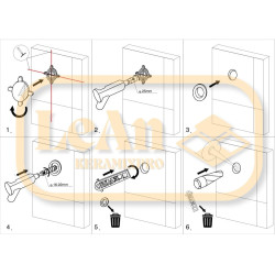 Hidden towel rails in Ultra version 1pc