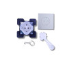 Verborgen stopcontact (SCHUKO) voor lichtgekleurde tegels Set 1st