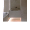 Hidden double socket (SCHUKO) for light-colored tiles Set 1pc