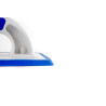 Plastic float for epoxy grouts with rounded rubber and 2K soft handle