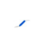 Universal double-sided spatula 0.8 mm, plastic handle