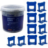 SMART LEVEL clips + plastic bucket 20L – package 800 pieces