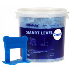 SMART LEVEL clips 2.0 mm + kunststof emmer 20L – verpakking 800 stuks