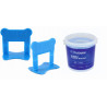 SMART LEVEL clips 2.0 mm + kunststof emmer 20L – verpakking 800 stuks