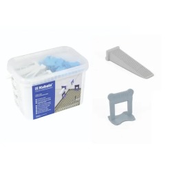 SMART LEVEL startpakket 1.0 mm – verpakking: 100 clips + 50 wiggen.