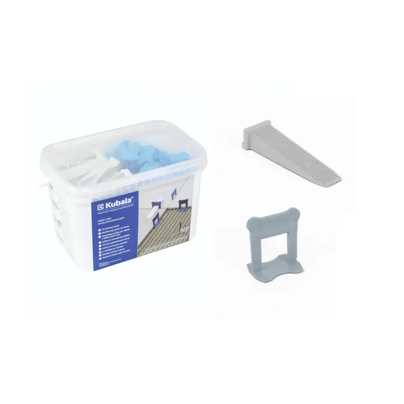 SMART LEVEL startpakket 1.0 mm – verpakking: 100 clips + 50 wiggen.