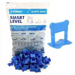 SMART LEVEL clips 2.0 mm– XXL PAKKET – verpakking van 500 stuks.