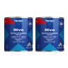 Tenax Rivo 1L A + 1L B Gel time 15 min. Tweedelige epoxy voeg/lijm, beige kleur, vorstbestendig,