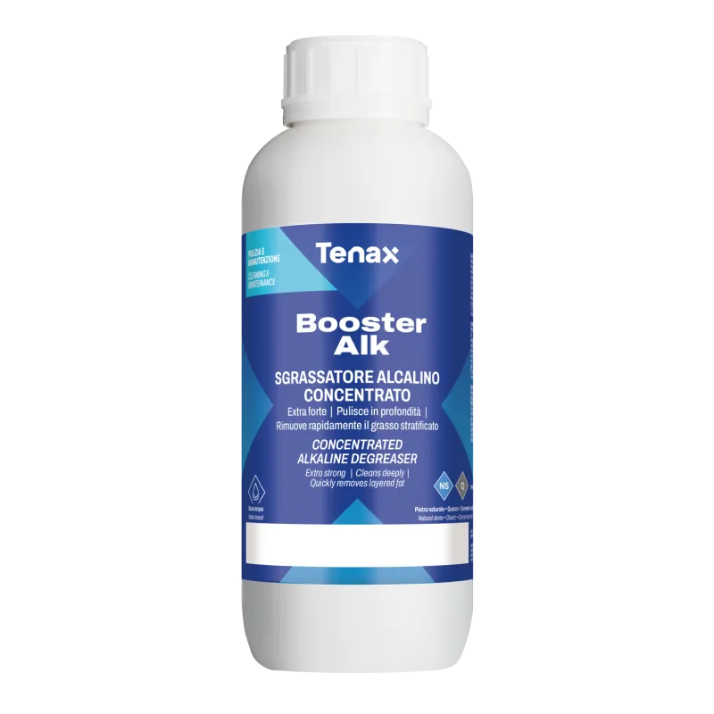 Tenax Booster Alk Tile Cleaner & Porcelain Stain Remover Epoxy residue 1L