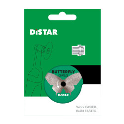 Distar Butterfly Gres diamantzaagblad 45x0,6x5,8 Zonder Stift