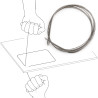 Distar Diamond Cords 5st x 30cm - Diamantdraad voor kleine radius