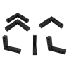 Tille Angle with Holes 10 × 10 cm 1st