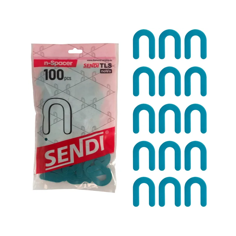 SENDI N-SPACER Tile spacer 1.0mm - 100 pieces
