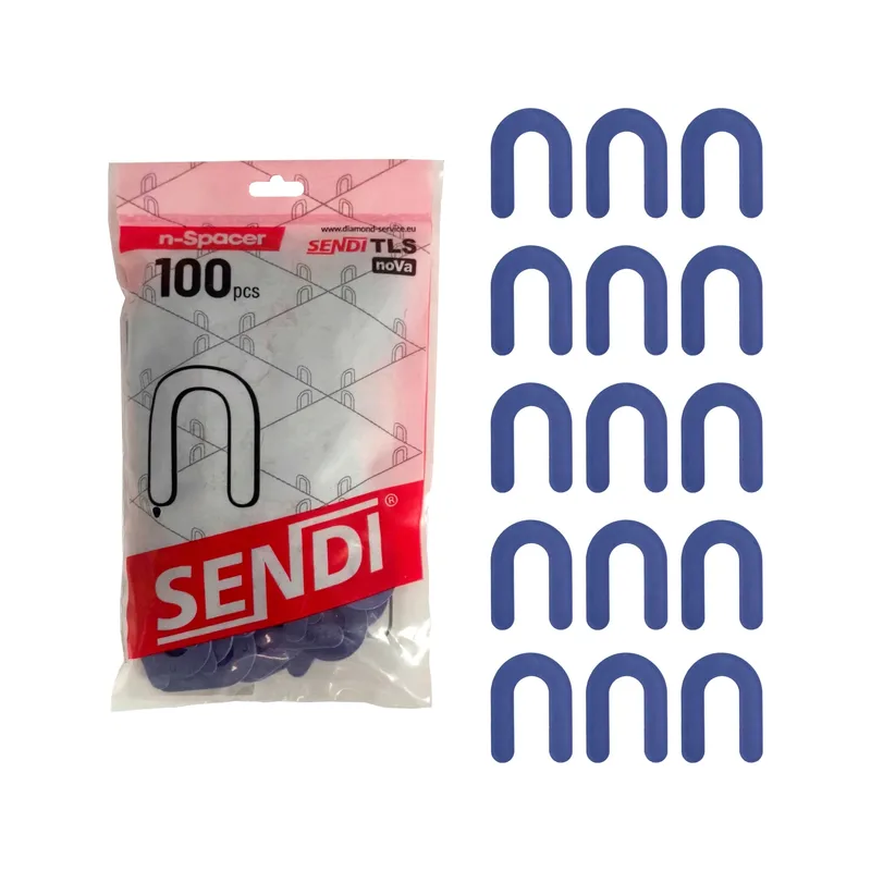 SENDI N-SPACER Afstandshouder voor tegels  1,5mm - 100 stuks