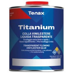 Tenax Titanium Liquid - Transparent liquid vinylester glue 1L