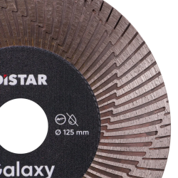 Distar Galaxy Diamantschijf 125mm 22.23mm voor gres en keramiek 45