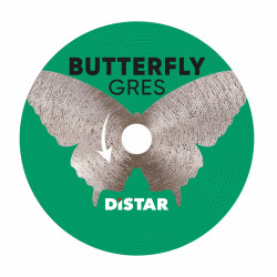 Distar Butterfly Gres diamond cutting blade  45x0,6x5,8 With Stift