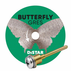 Distar Butterfly Gres diamond cutting blade  45x0,6x5,8 With Stift