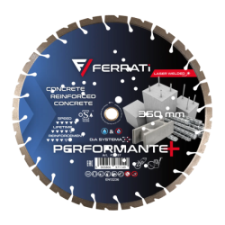 Diamond shield cutting 350mm Dia Performante Plus System