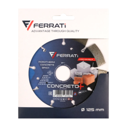 Diamond cutting disc C3-in 125mm Concreto Plus