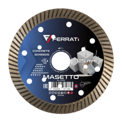 Diamant snijwiel Turbo 125mm Masette