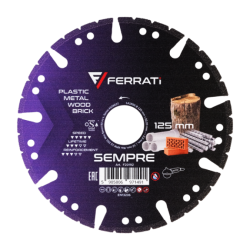 Diamant Snijschijf 125 mm Semper