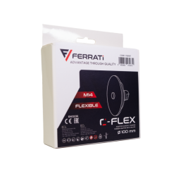 Rubber handle for M14F C-FLEX polishing pads