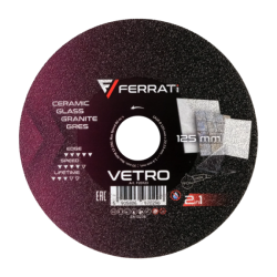 Snijden en slijpschild met diamantdijk 2in1 125 mm vetro